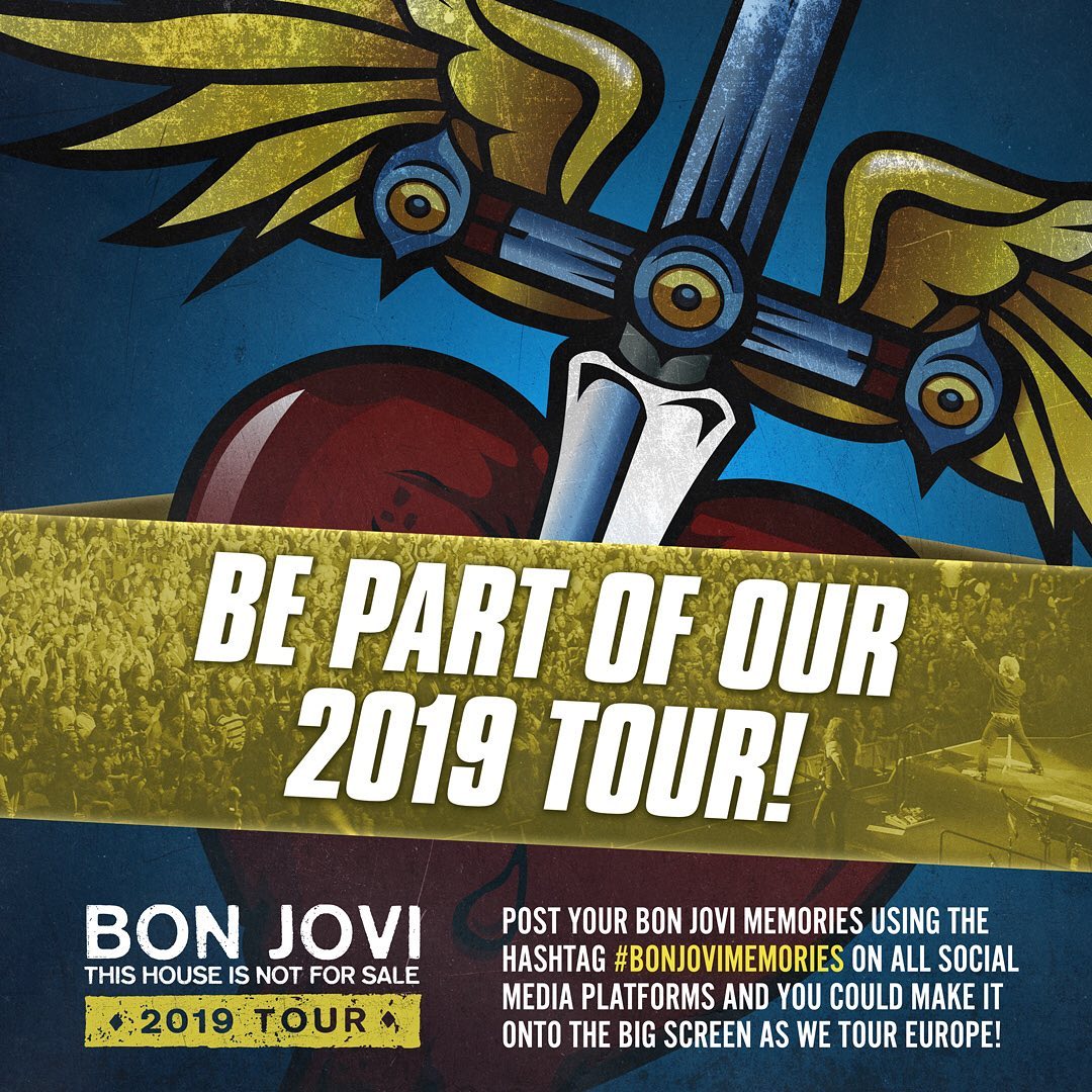 Be part of Bon Jovi 2019 Tour Ticketmaster IE Blog