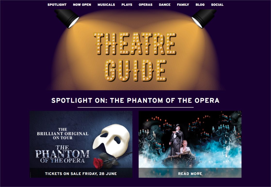 Introducing the Ticketmaster Theatre Guide Ticketmaster IE Blog