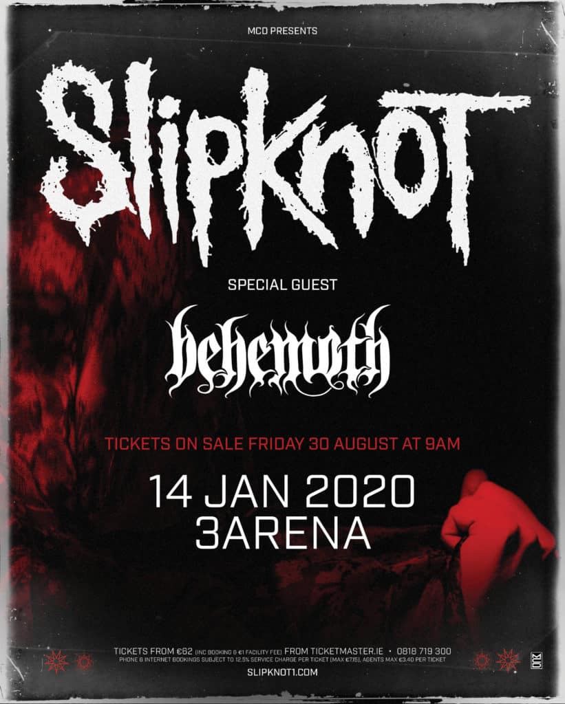 Slipknot Announces Dublin Date For Their European Tour Ticketmaster Ie Blog