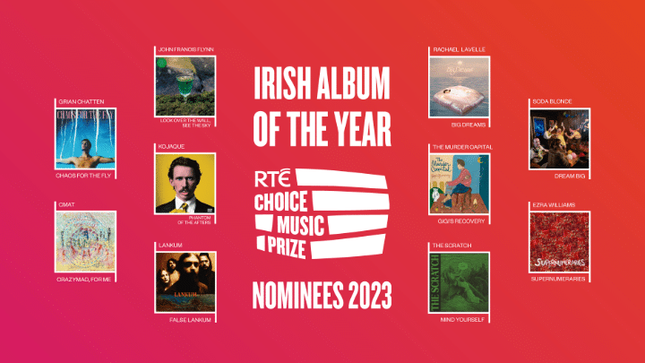RTÉ Choice Music Prize Nominees Announced