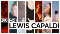 A montage of images showing Lewis Capaldi album and single art
