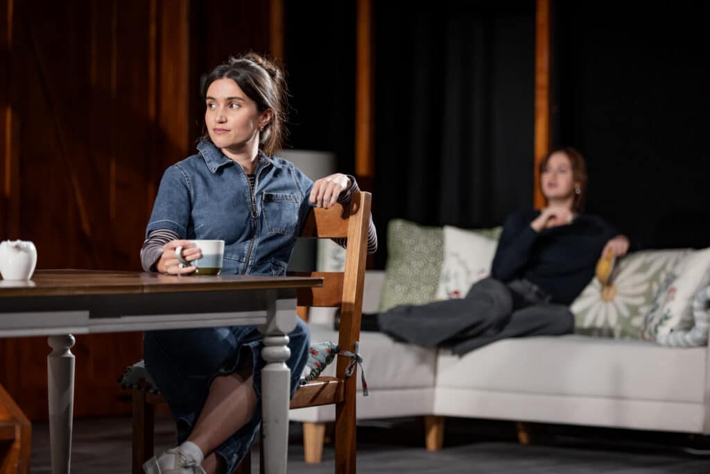 The cast of 'Reunion' in rehearsals