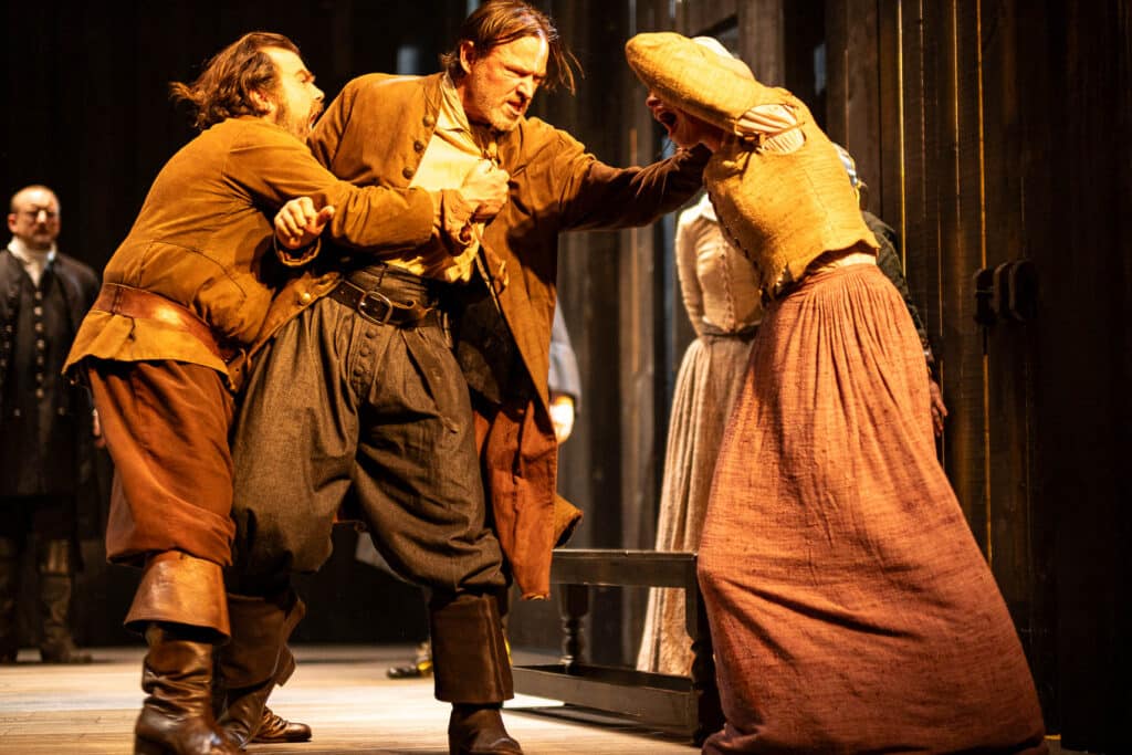 Adam Rothenberg as John Proctor in 'The Crucible'