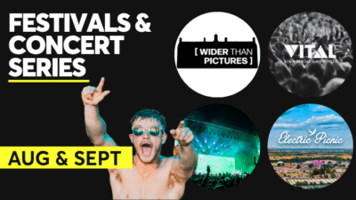 Festivals & concert series in August & September