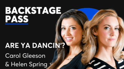 Backstage Pass Are Ya Dancin